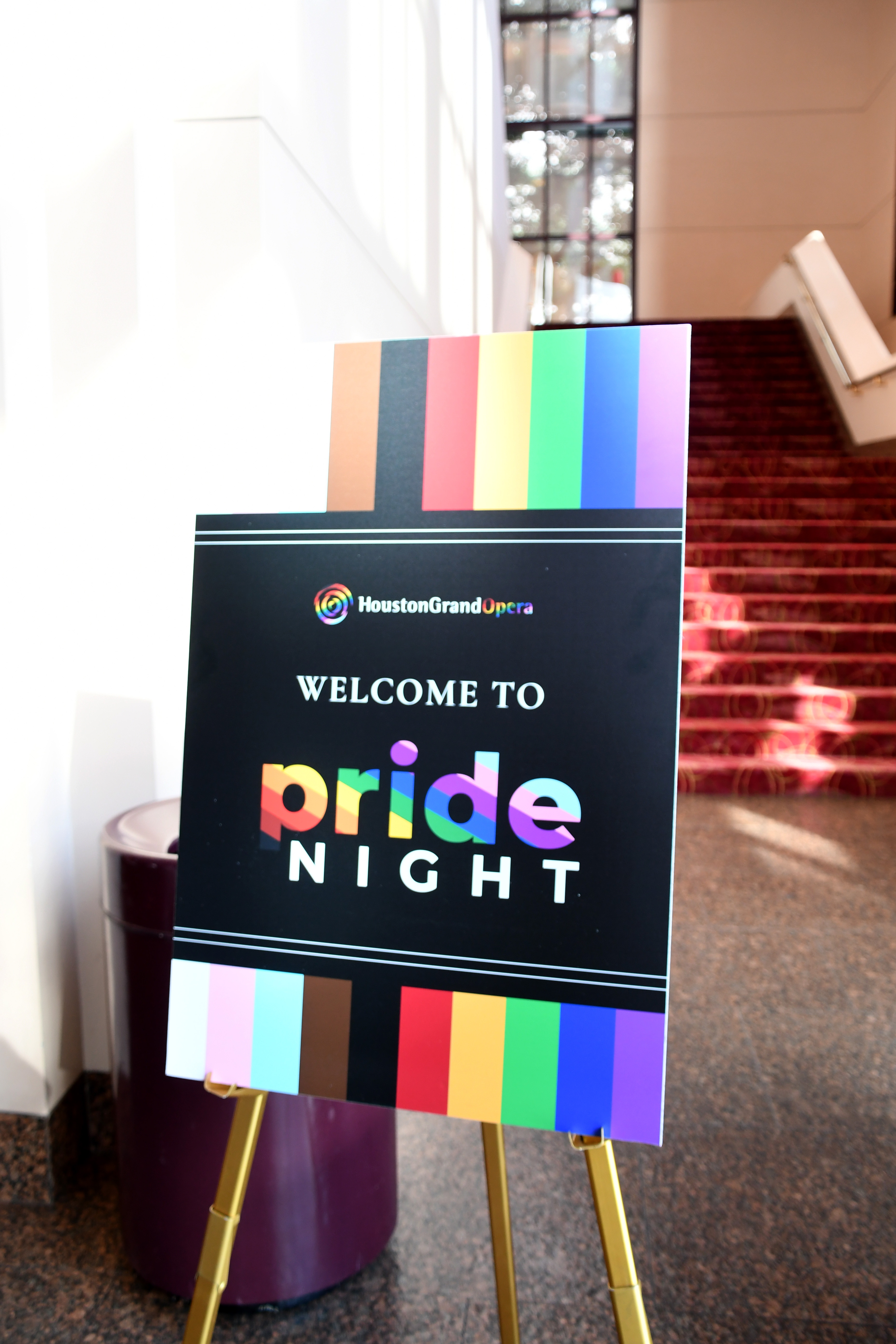 Pride Night with the Houston Grand Opera for the Barber of Seville at Brown Theatre, Wortham Theater Center