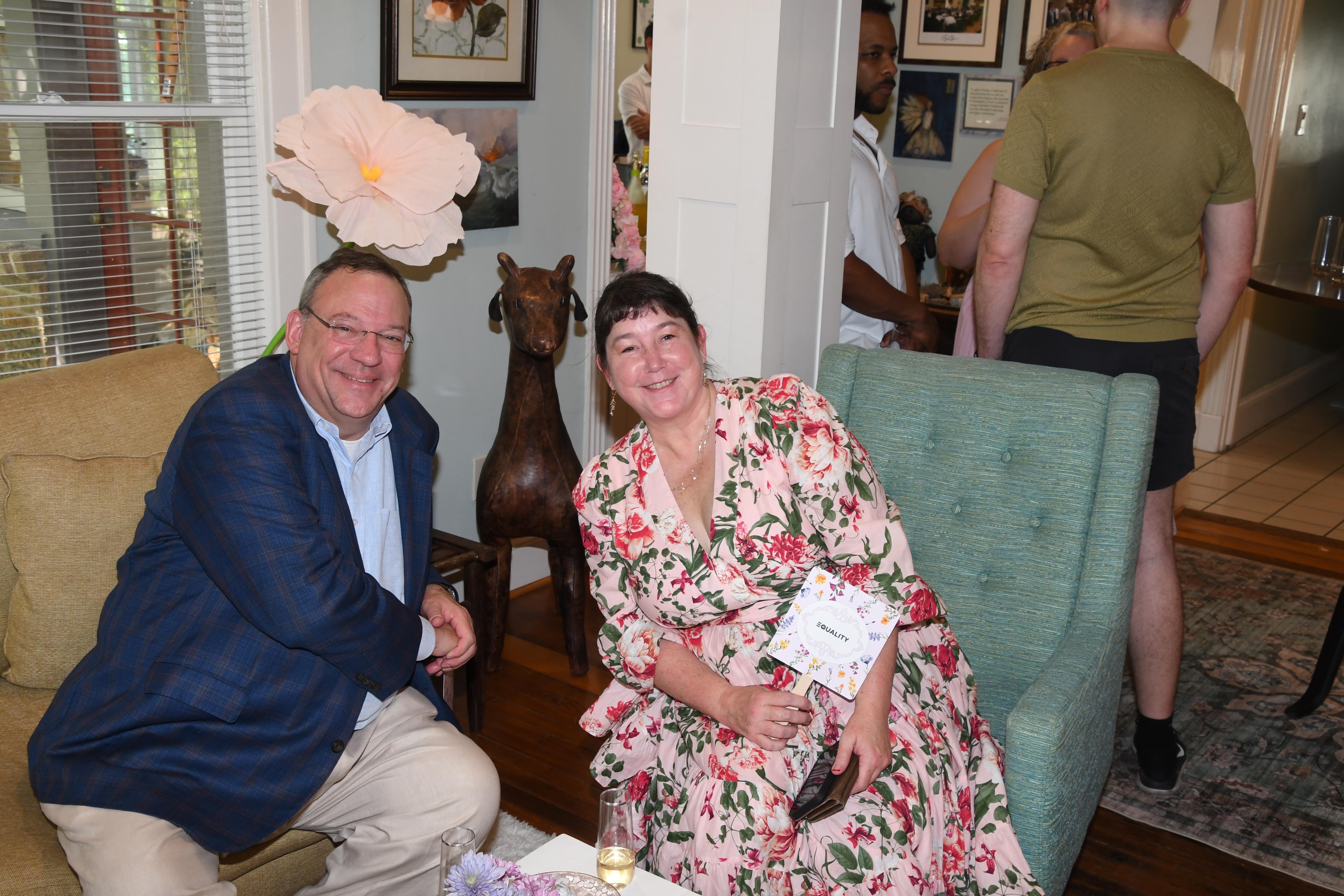 Equality Texas Present Barbara Jordan Garden Party at the Home of Angela Blanchard