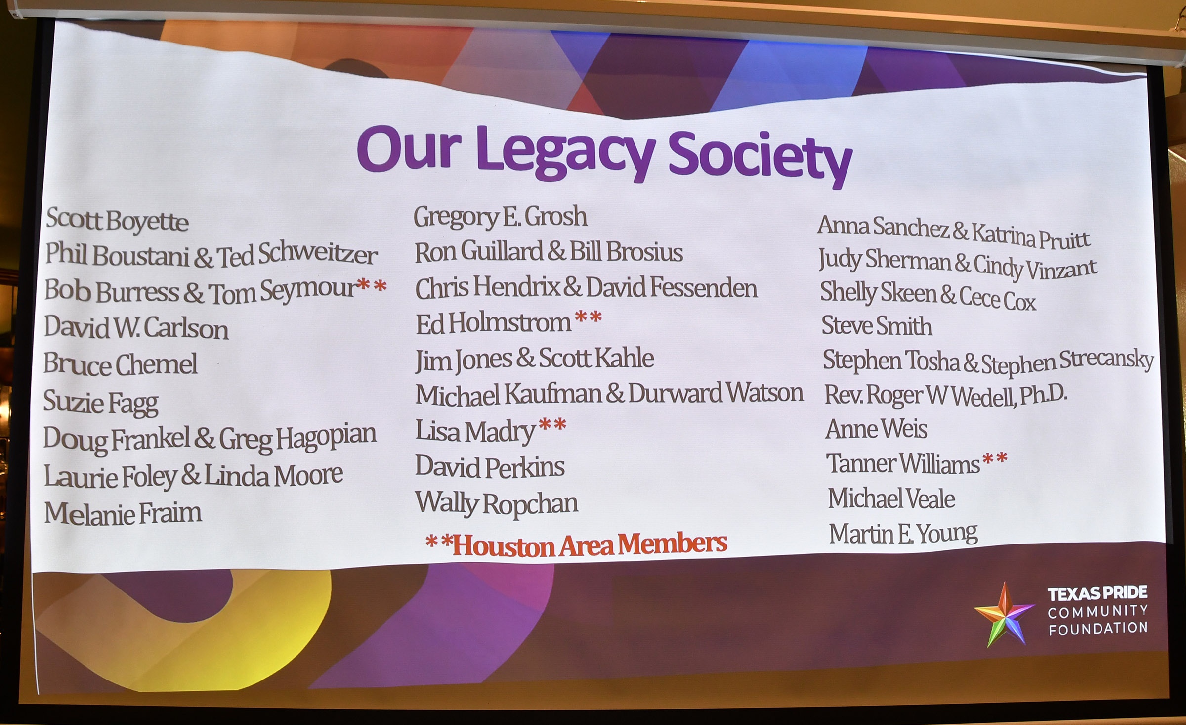 Texas Pride Community Foundation Houston Impact Luncheon 2026 ''From Impact to Permance'' at Ouisie's Table